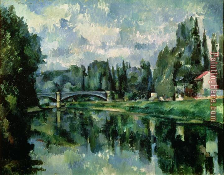 Paul Cezanne The Banks of the Marne at Creteil